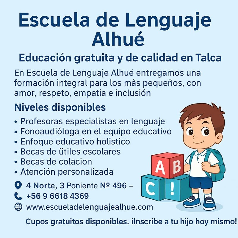 escuela de lenguaje alhue talca marketplace talca chilemarketplace.cl/marketplace