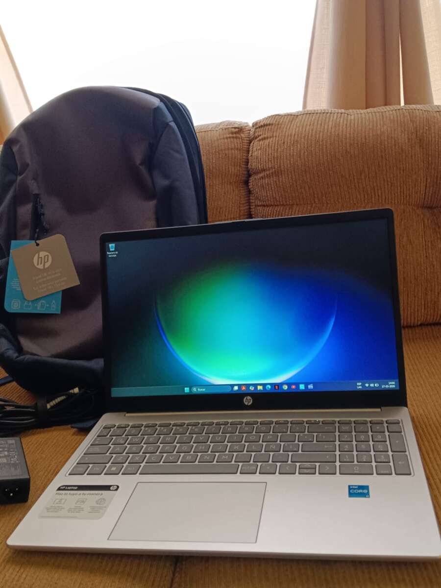 NOTEBOOK HP – NUEVO – SIN USO + MOCHILA NUEVA