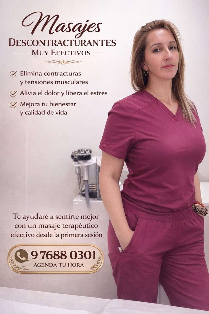 Masaje descontracturantes – Alivio inmediato del dolor muscular