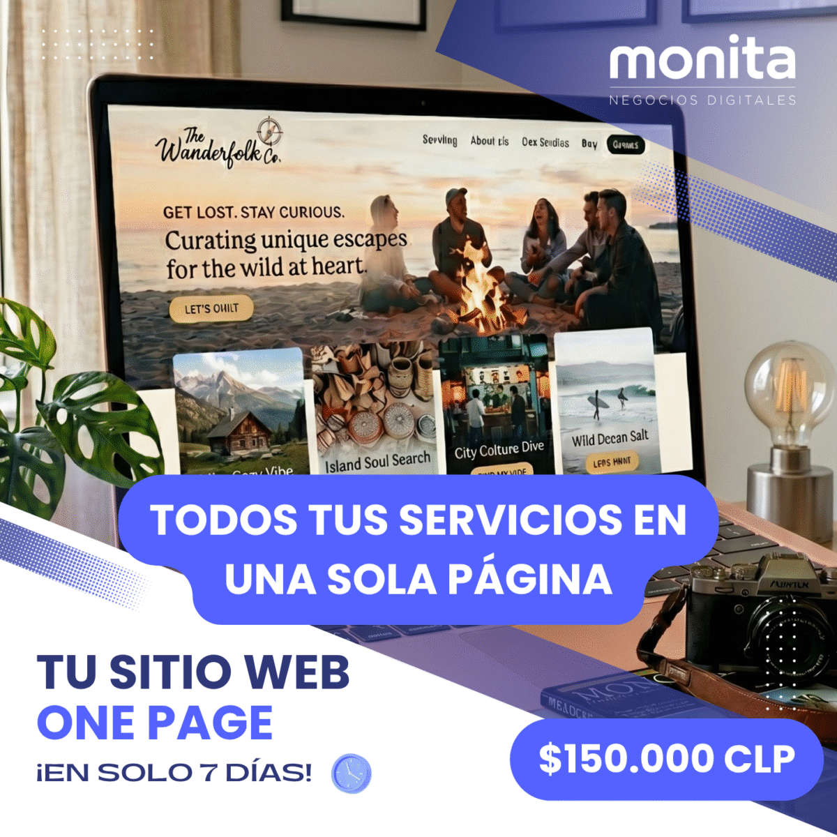 Diseño de Sitios Web One Page y Tiendas Online