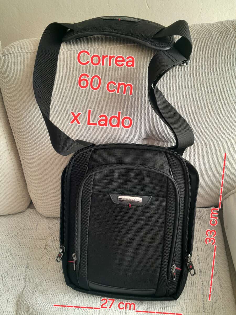 Vendo Morral Nuevo, negro marca Samsonite ,