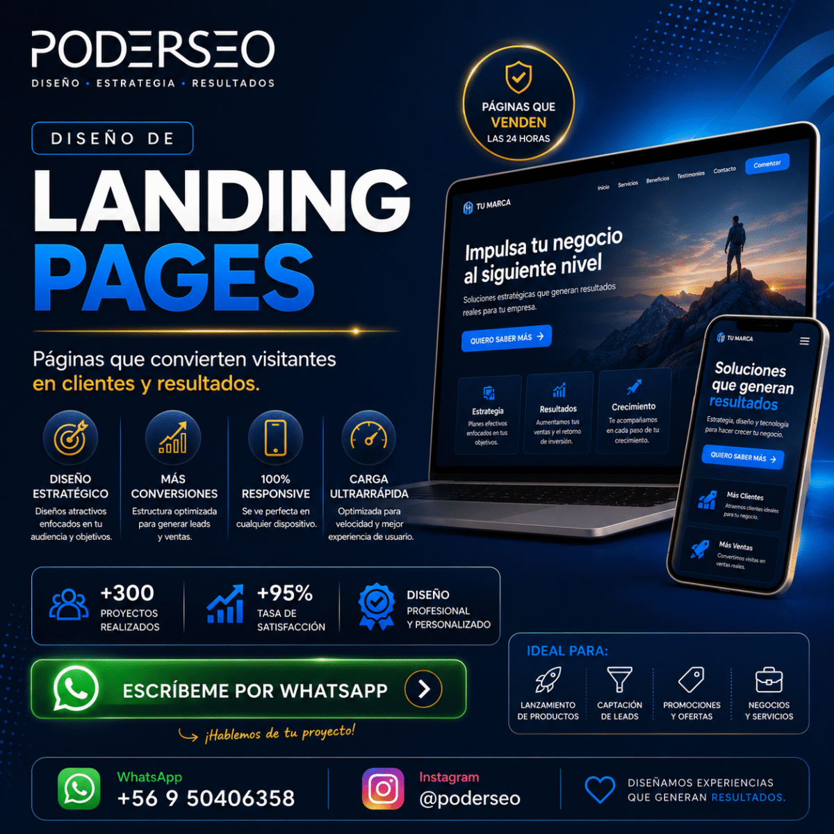 Diseño de Landing Pages Profesionales para Vender Más