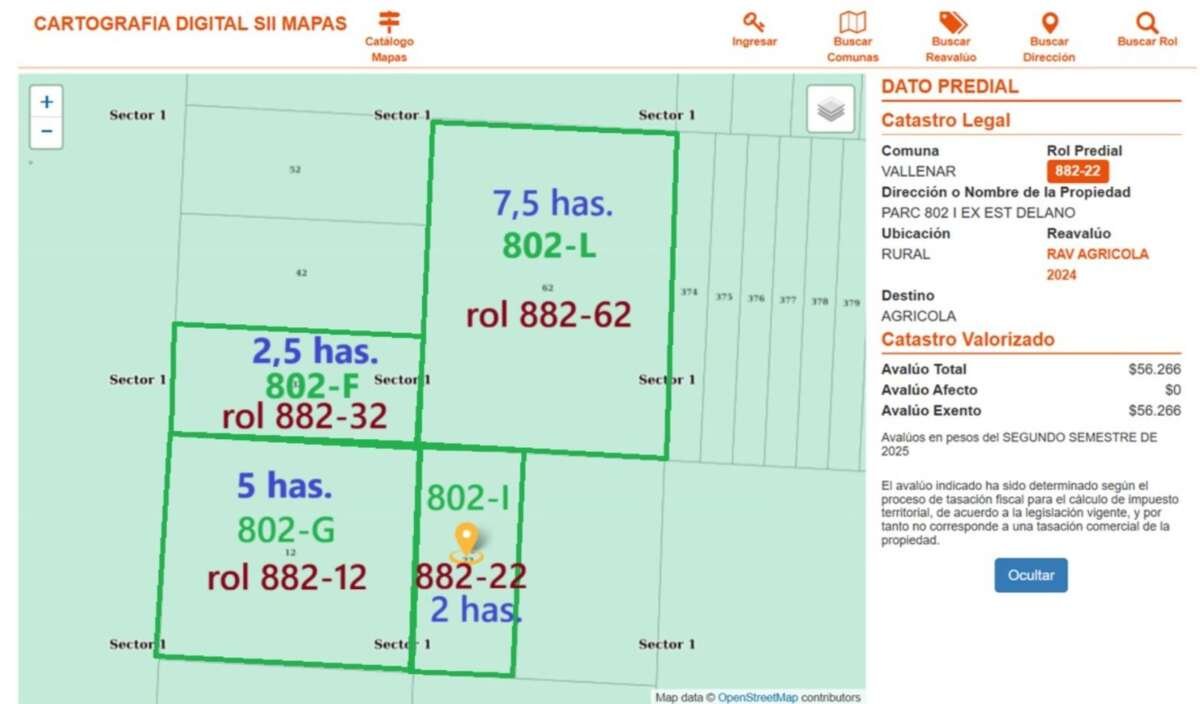 Parcelas agrícolas en Vallenar – Sector Estancia Délano