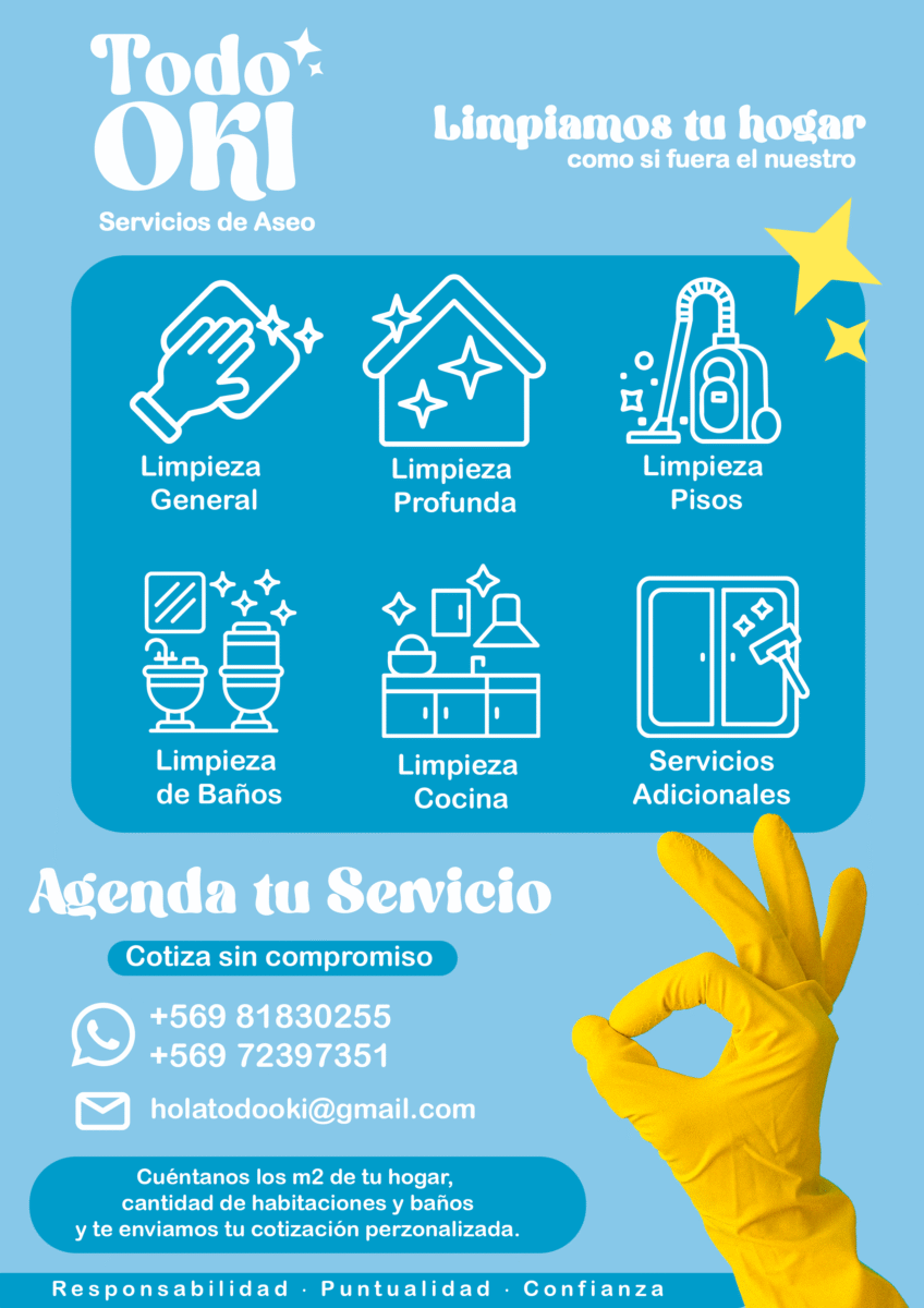 Servicio de Limpieza a domicilio
