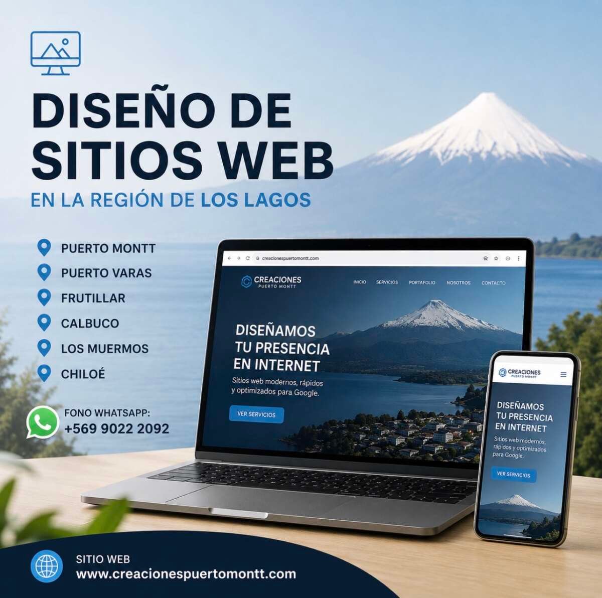 Diseño de Sitios Web y Posicionamiento Web Puerto Montt